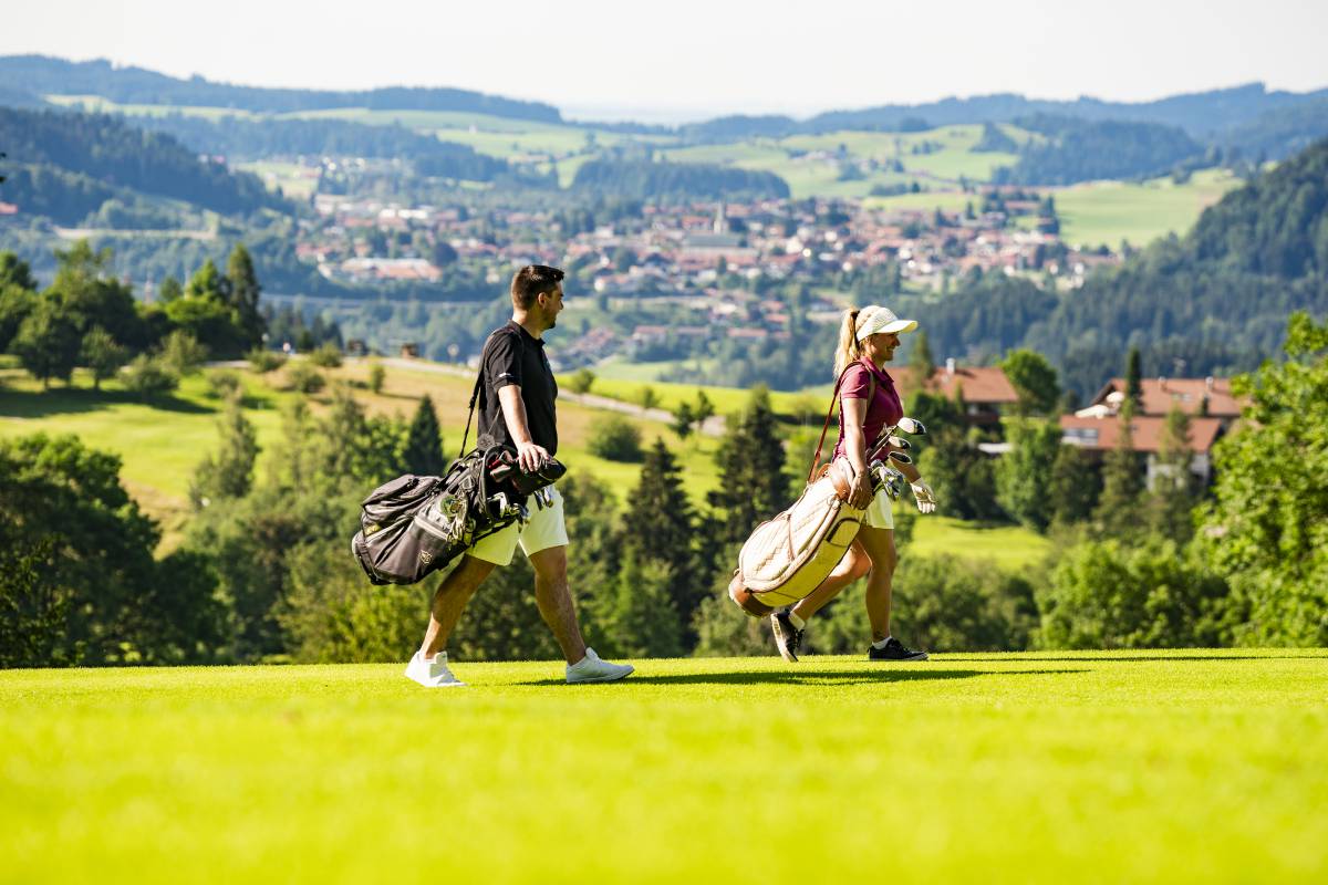 Golfen im Golfclub Steibis