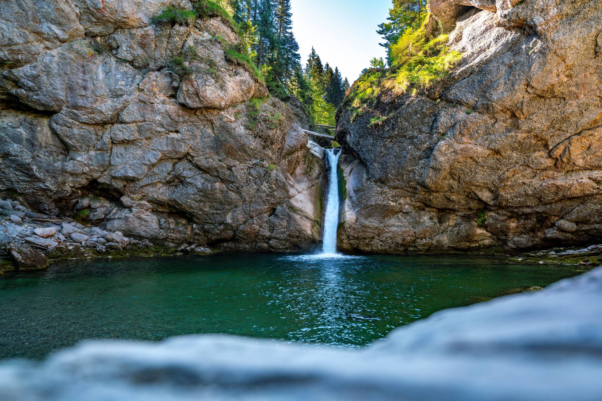 Buchenegger Wasserfall im Allgäu