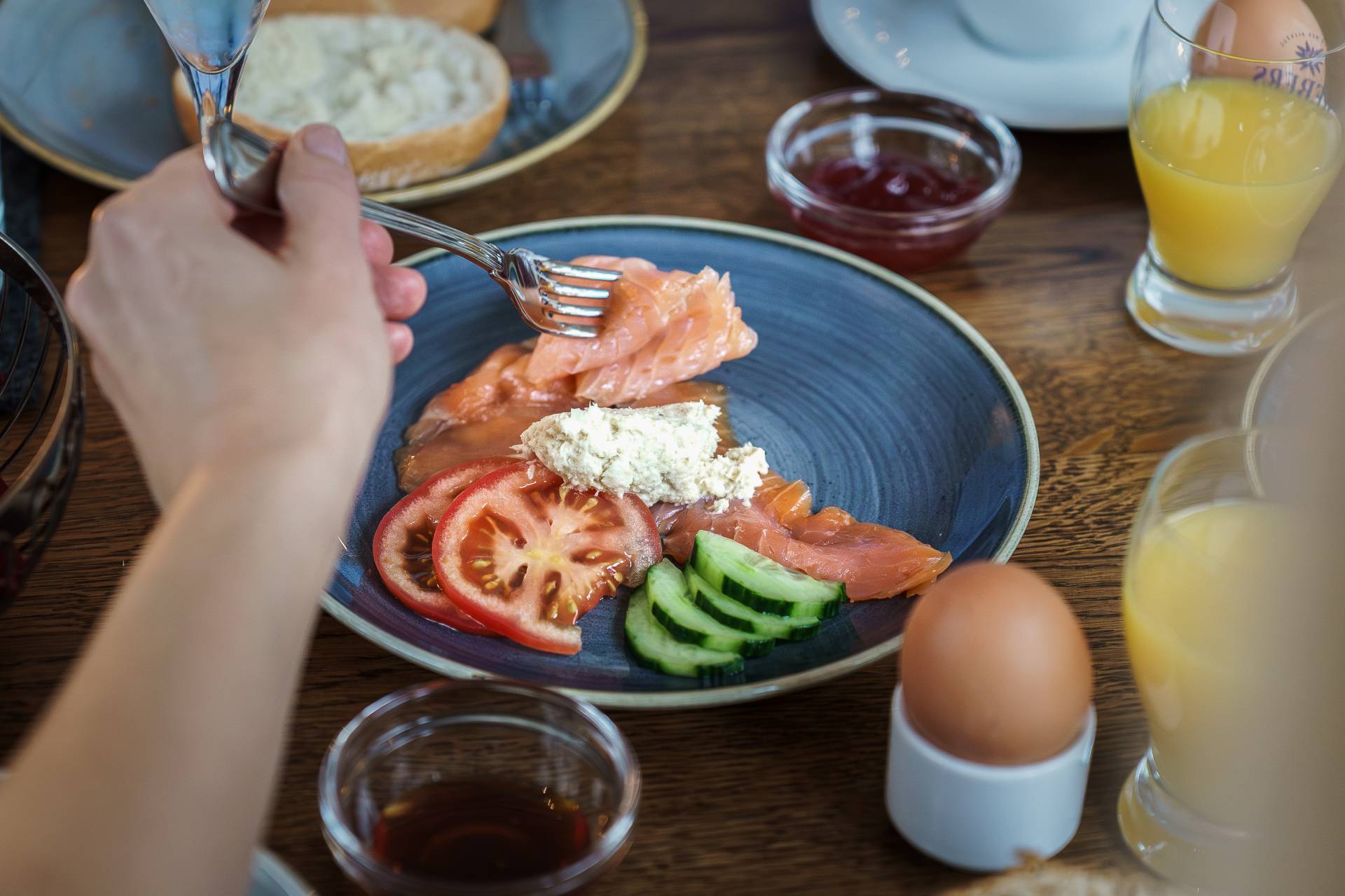 Frühstücken in Oberstaufen