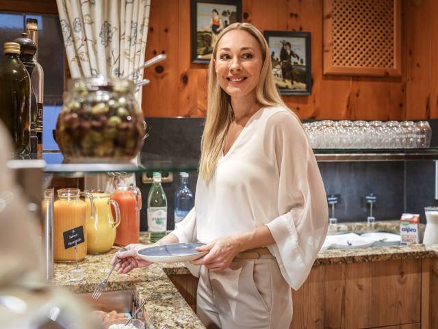 Frühstücksbuffet im Restaurant Oberstaufen