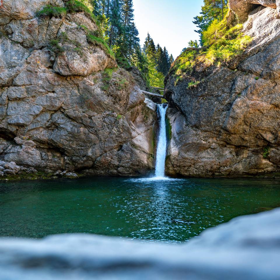 Buchenegger Wasserfall im Allgäu
