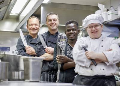 Das Küchenteam im Hotel Adler Oberstaufen