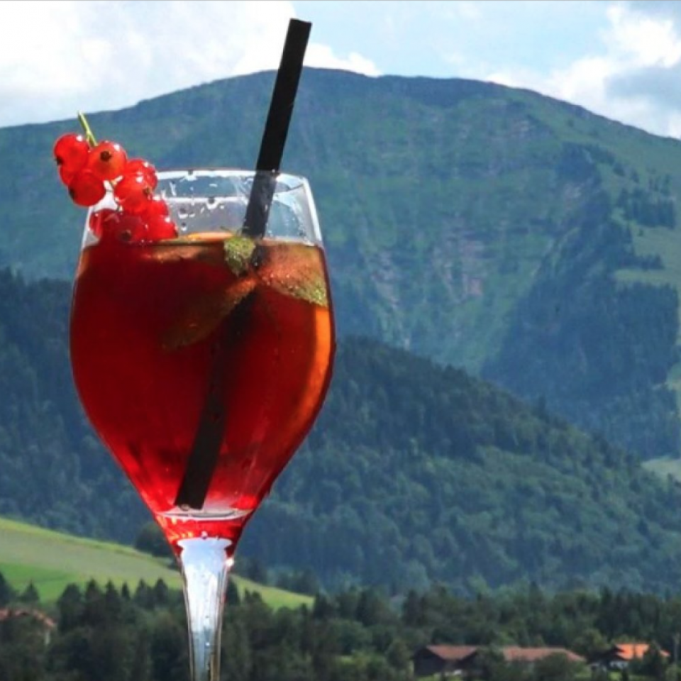 Aperitif Oberstaufen Spritz